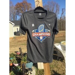 Genuine merchandise Womens short sleeve t-shirt L Houston astros World Series